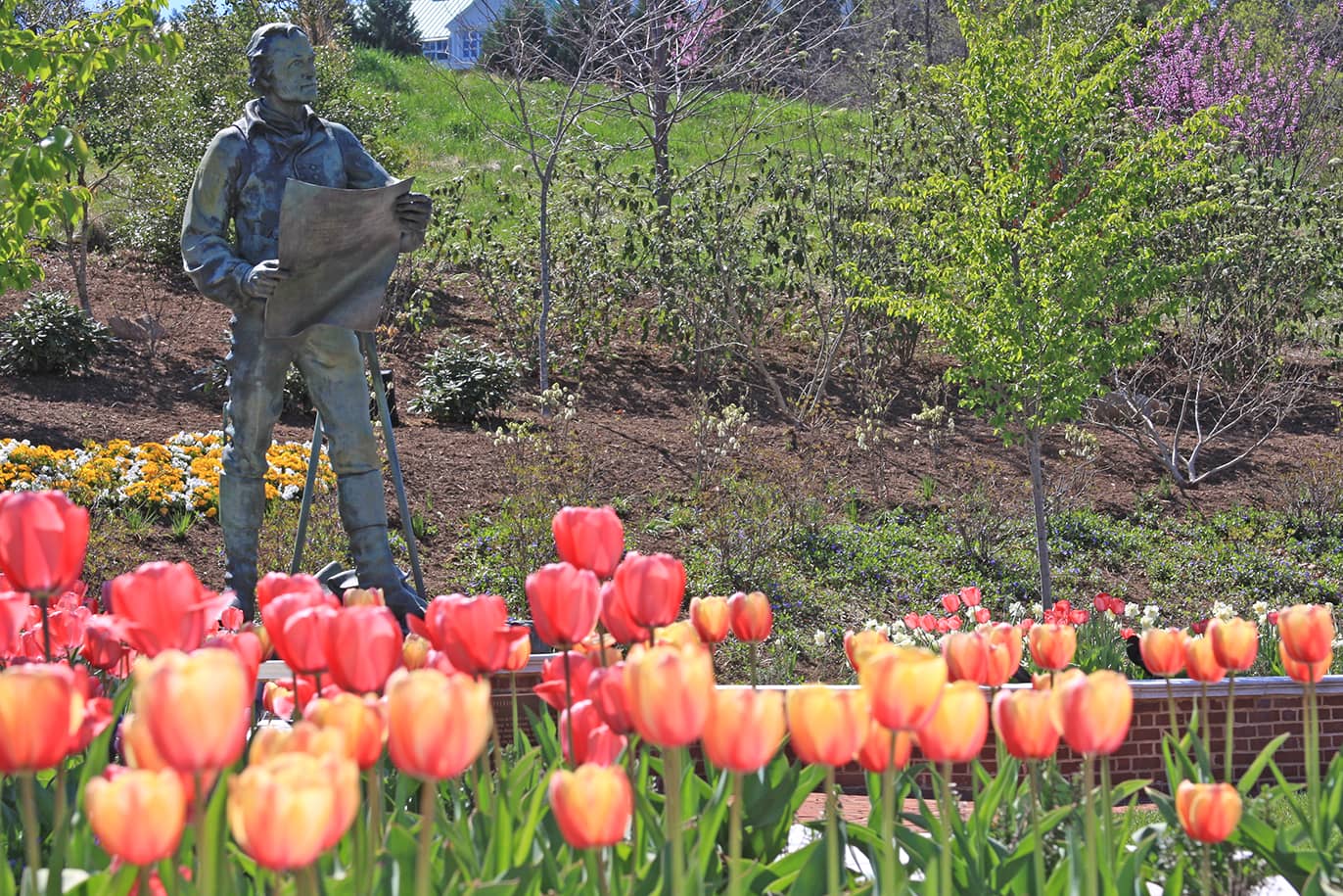 Thomas Jefferson garden